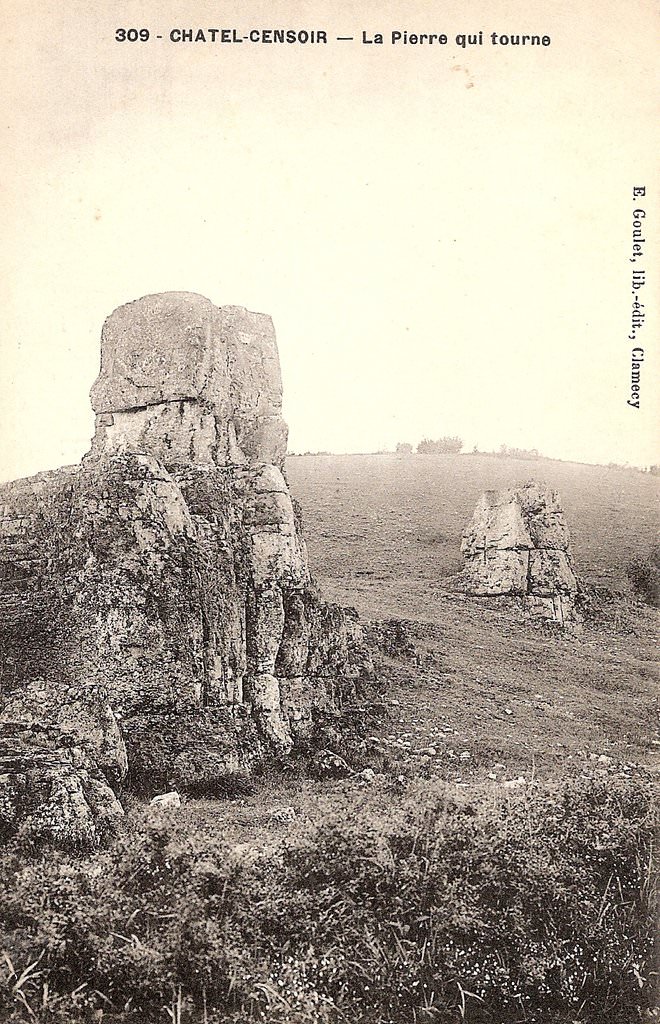 Dos blanc divisé, écrite, circulée. E. Goulet libraire-éditeur - Clamecy.